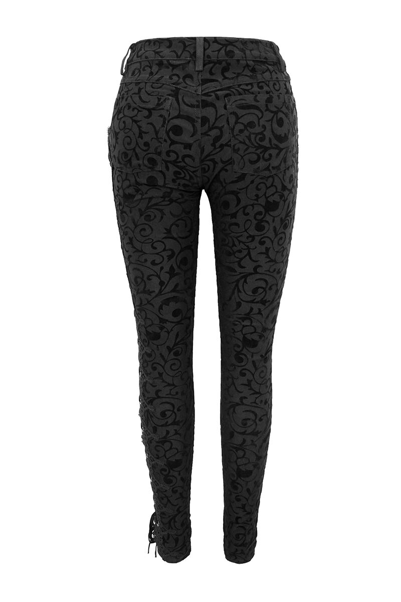 Devil Fashion Hose Velvet Eclipse