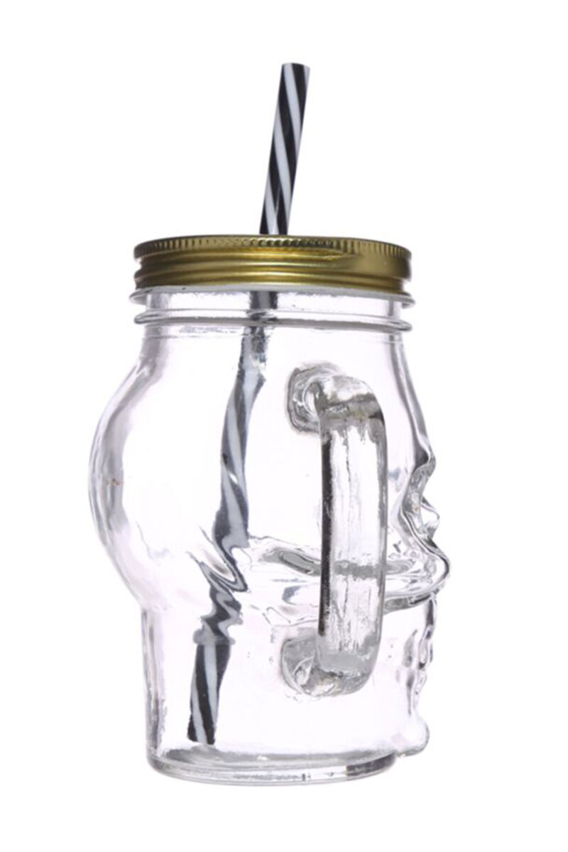 Puckator Trinkglas Skull