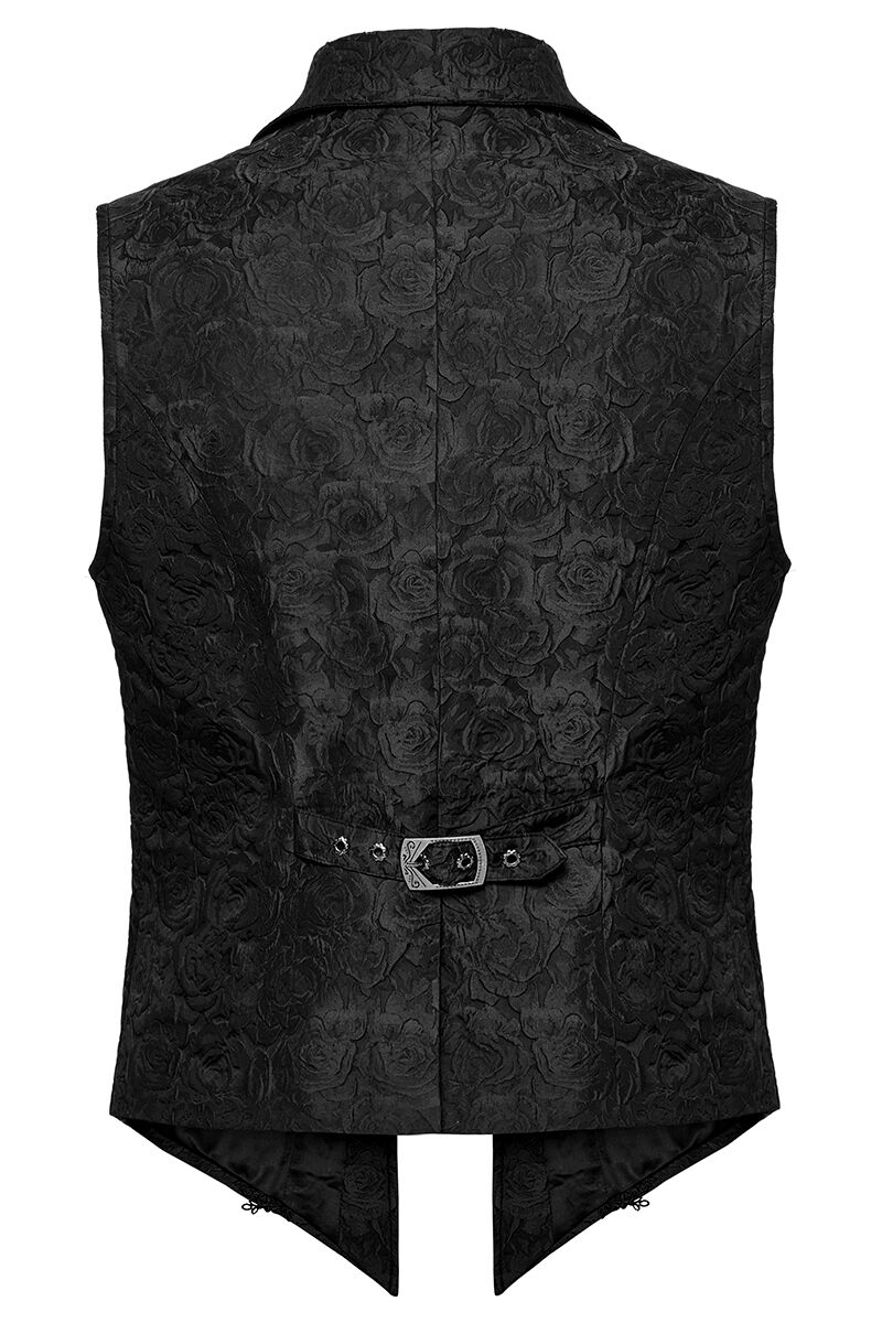 Punk Rave Weste Black Roses