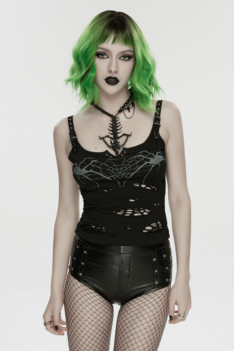 Punk Rave Shorts Shadow Rivet