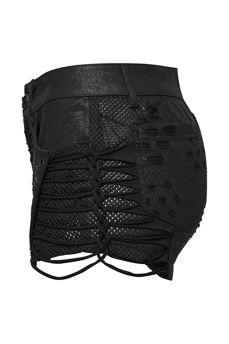Punk Rave Shorts Shadow Cage