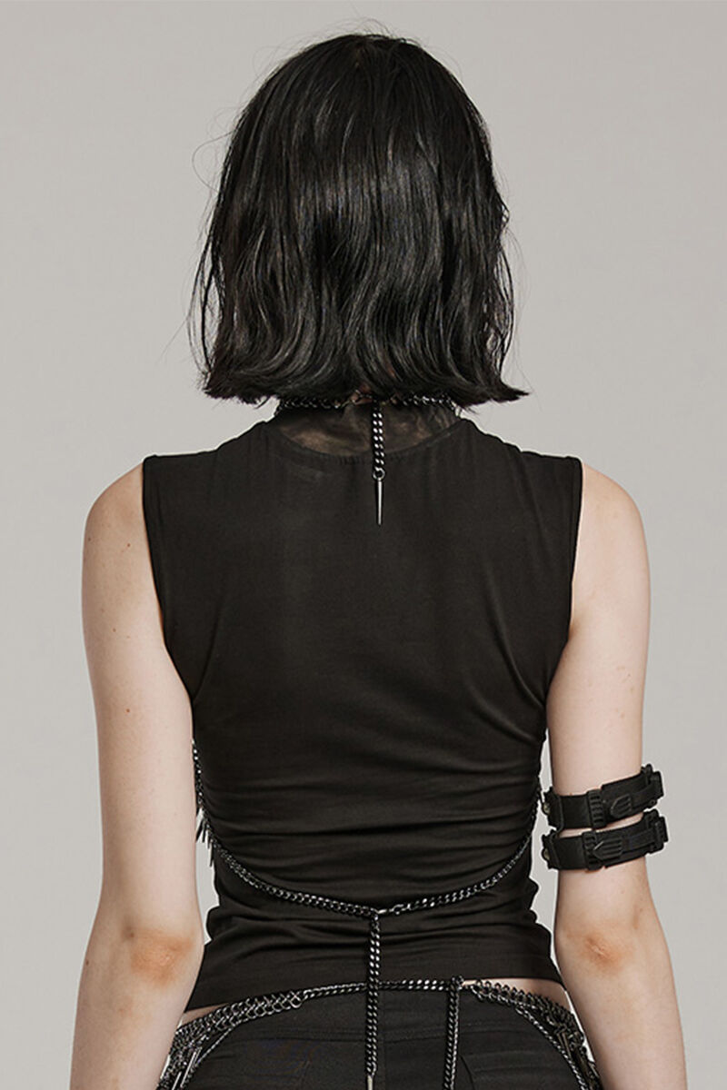Punk Rave Harness Darkened Icicle