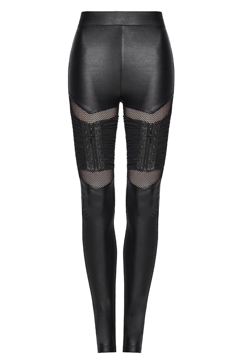 Punk Rave Leggings Riot Mesh
