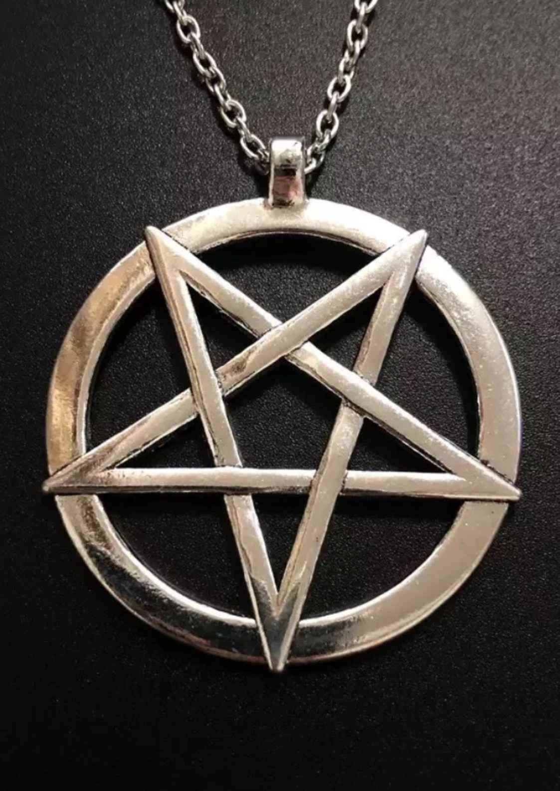 Easure Halskette Pentagram Large