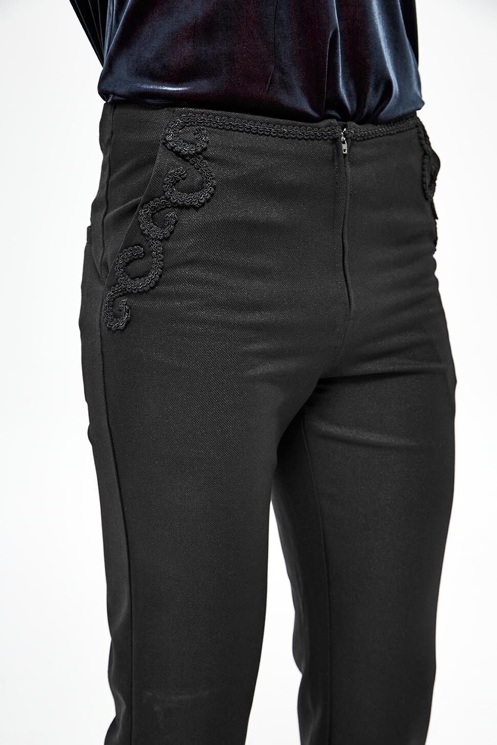 Devil Fashion Hose Obsidian Duke