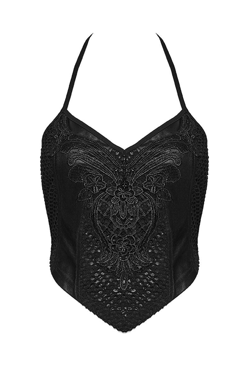 Punk Rave Top Veloria Lace