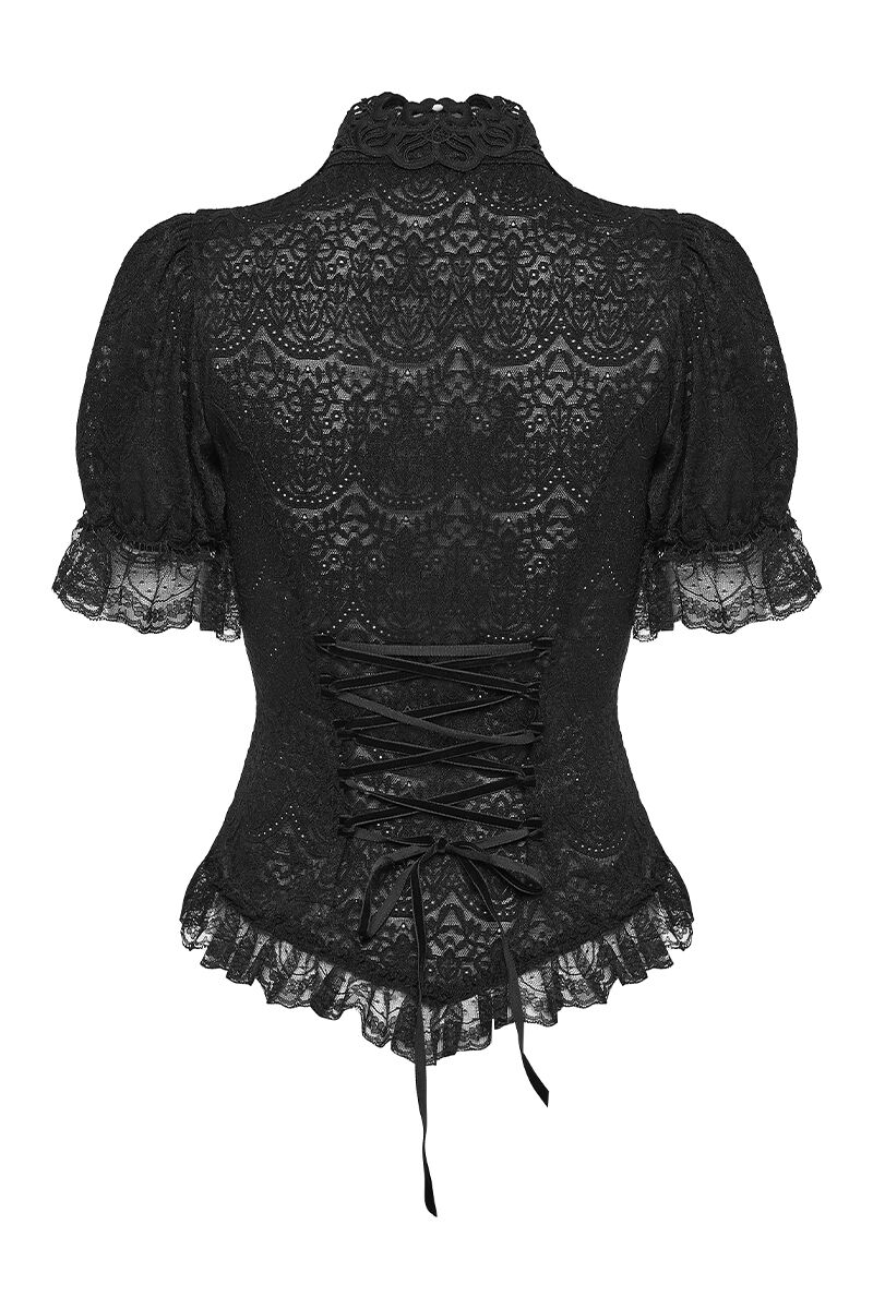 Punk Rave Bluse Lenora Lace