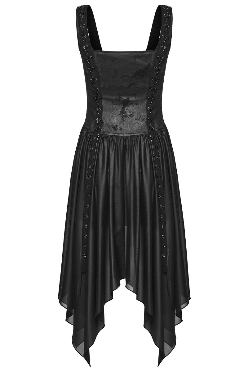 Punk Rave Kleid Crescent Veil