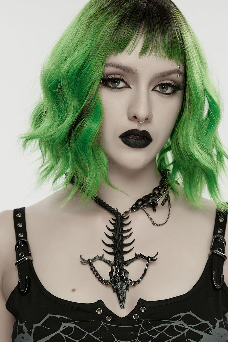 Punk Rave Halskette Dragon Bone