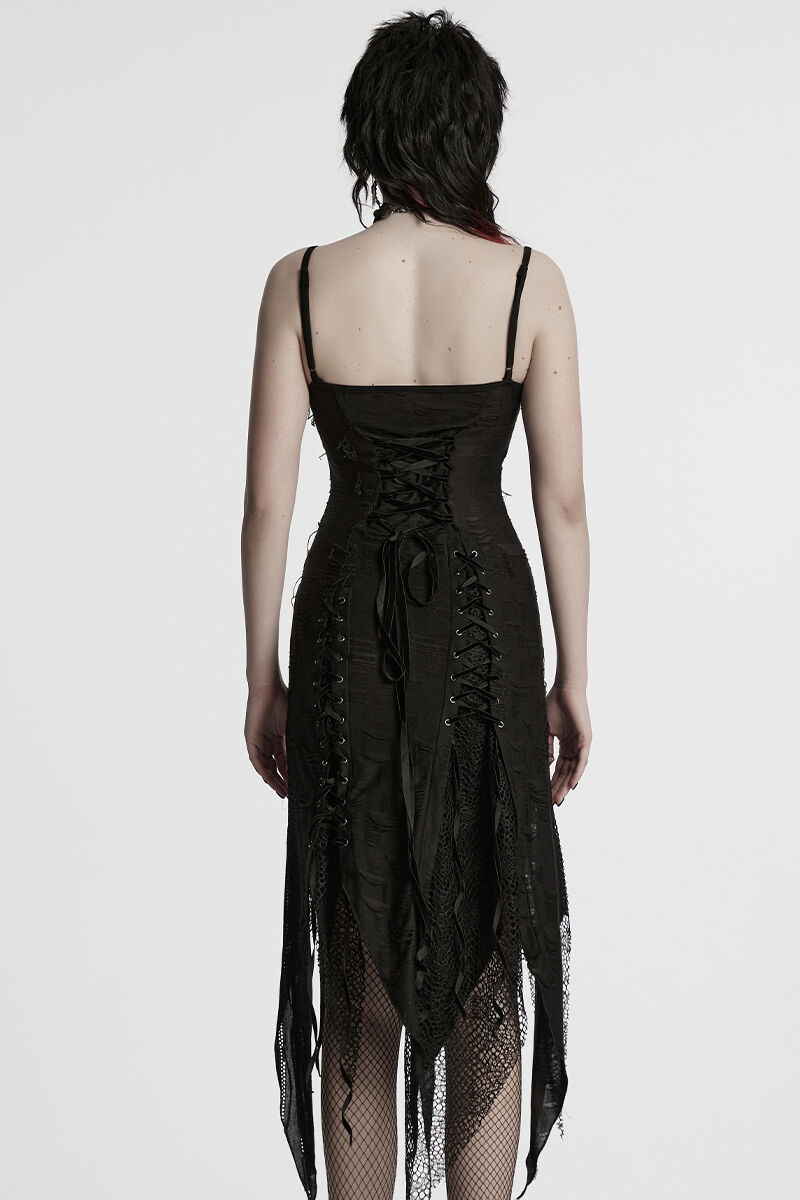 Punk Rave Kleid Deathlace