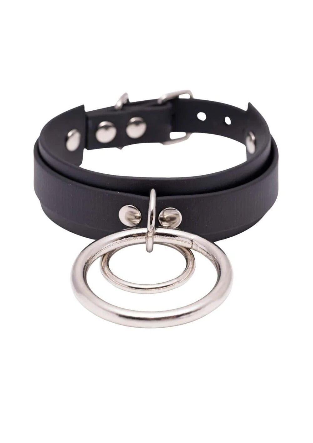 Easure Halsband Double Slave Silver