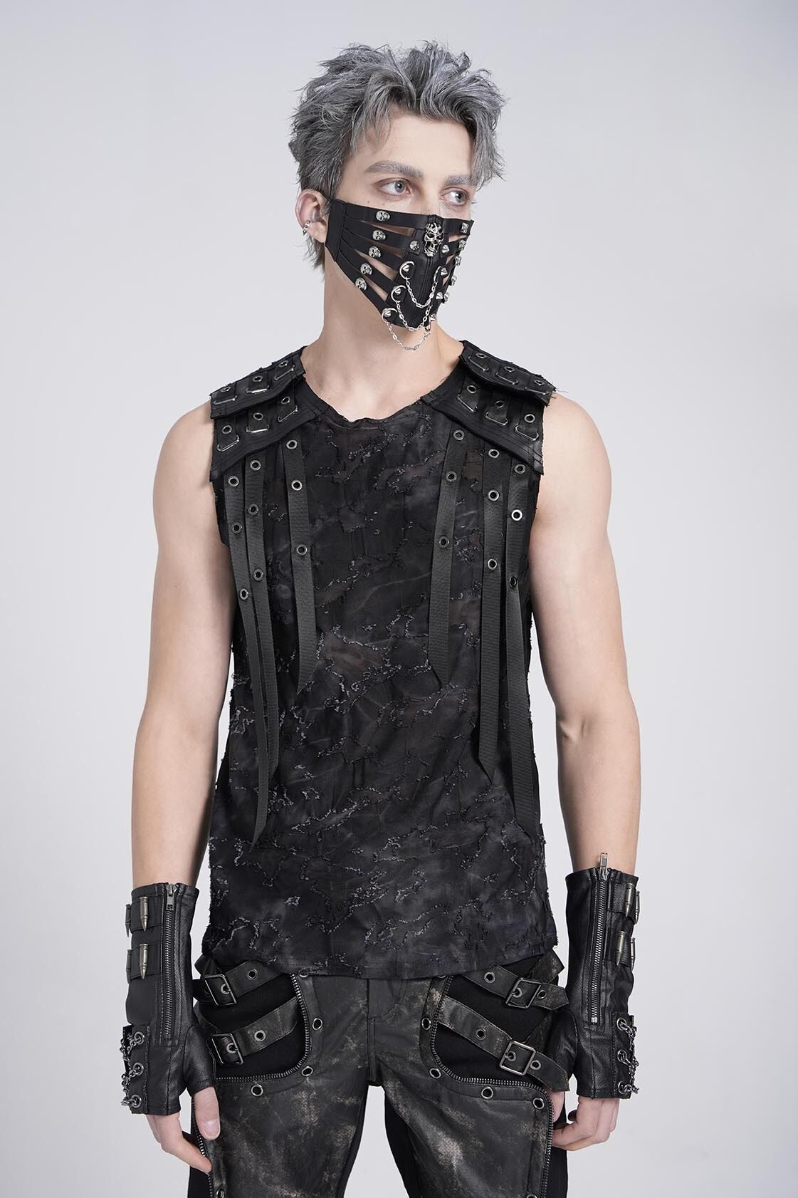 Devil Fashion Top Rivetlock