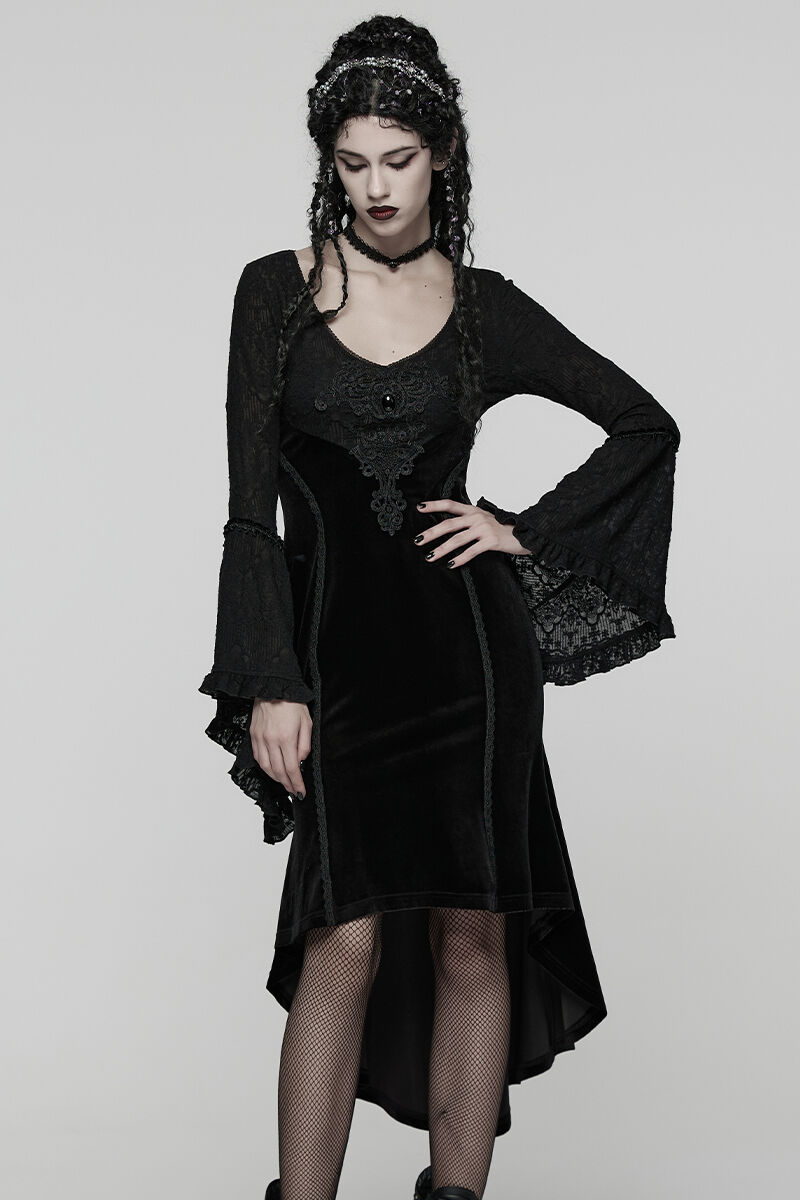 Punk Rave Kleid Sable Whisper
