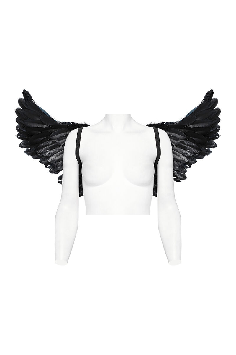 Punk Rave Harness Black Wings