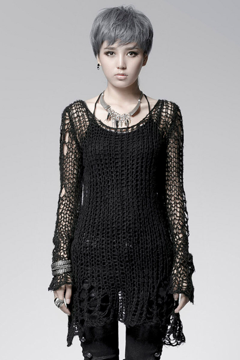 Punk Rave Pullover Black Nightmare