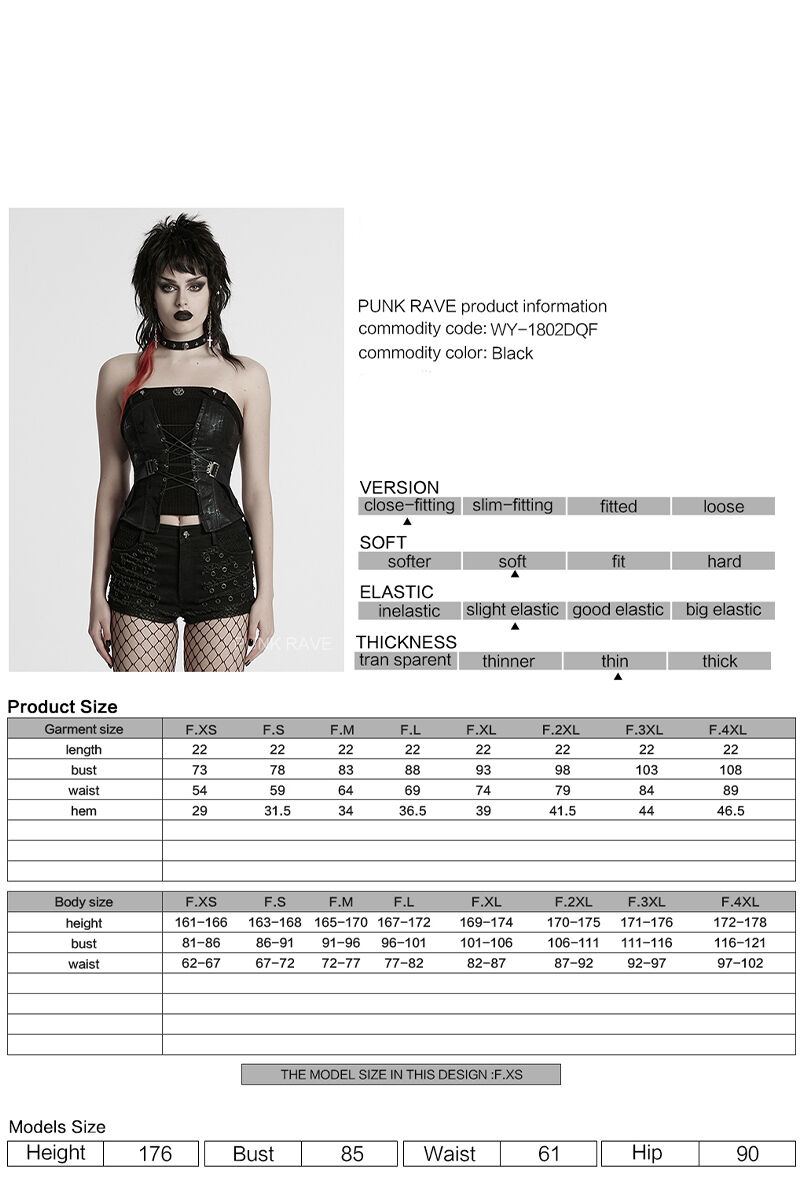 Punk Rave Top Dark Pulse