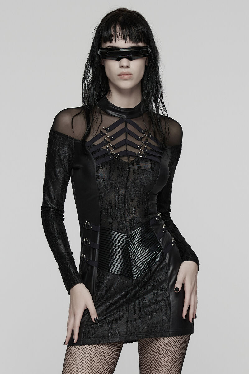 Punk Rave Kleid Toxic Dominion