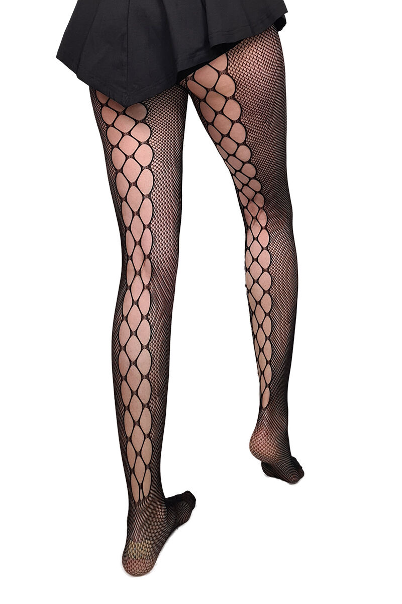 Strumpfhose Fishnet Corset