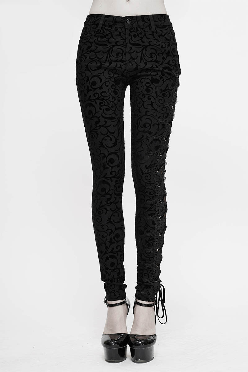 Devil Fashion Hose Velvet Eclipse