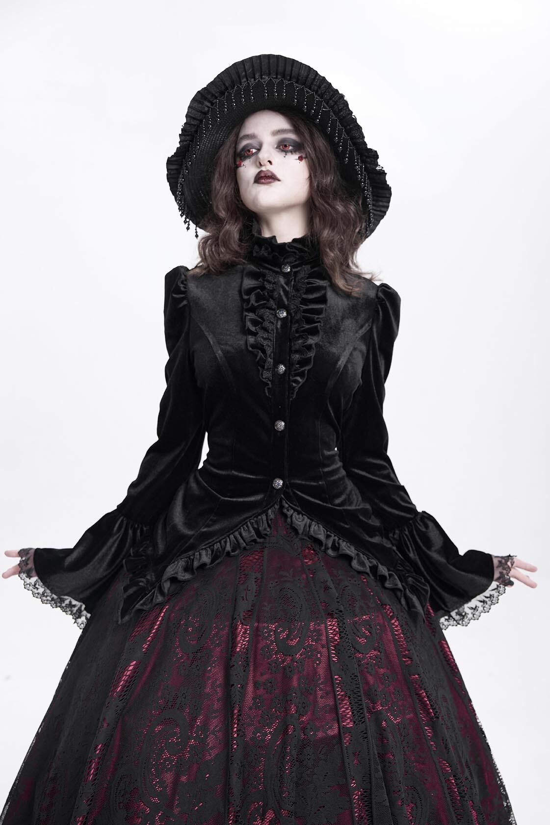 Devil Fashion Bluse Elina