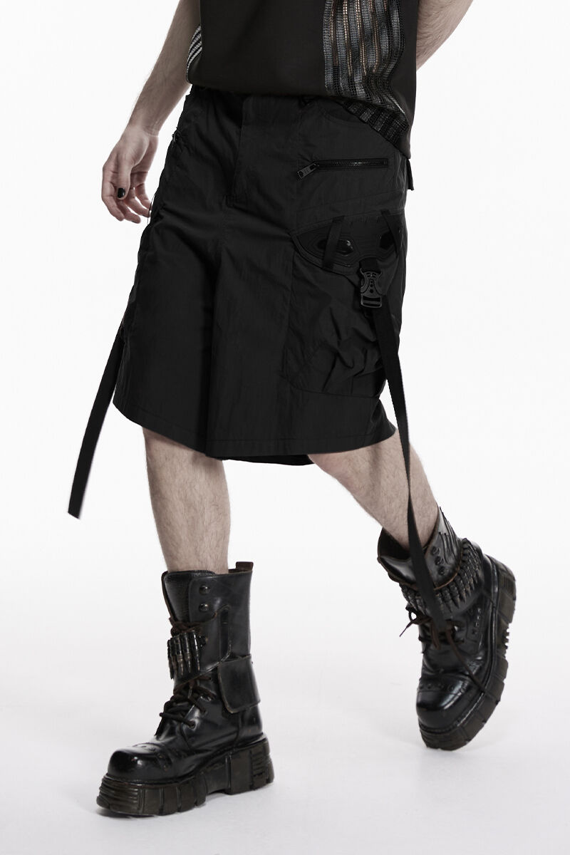 Punk Rave Shorts Blackout Recon