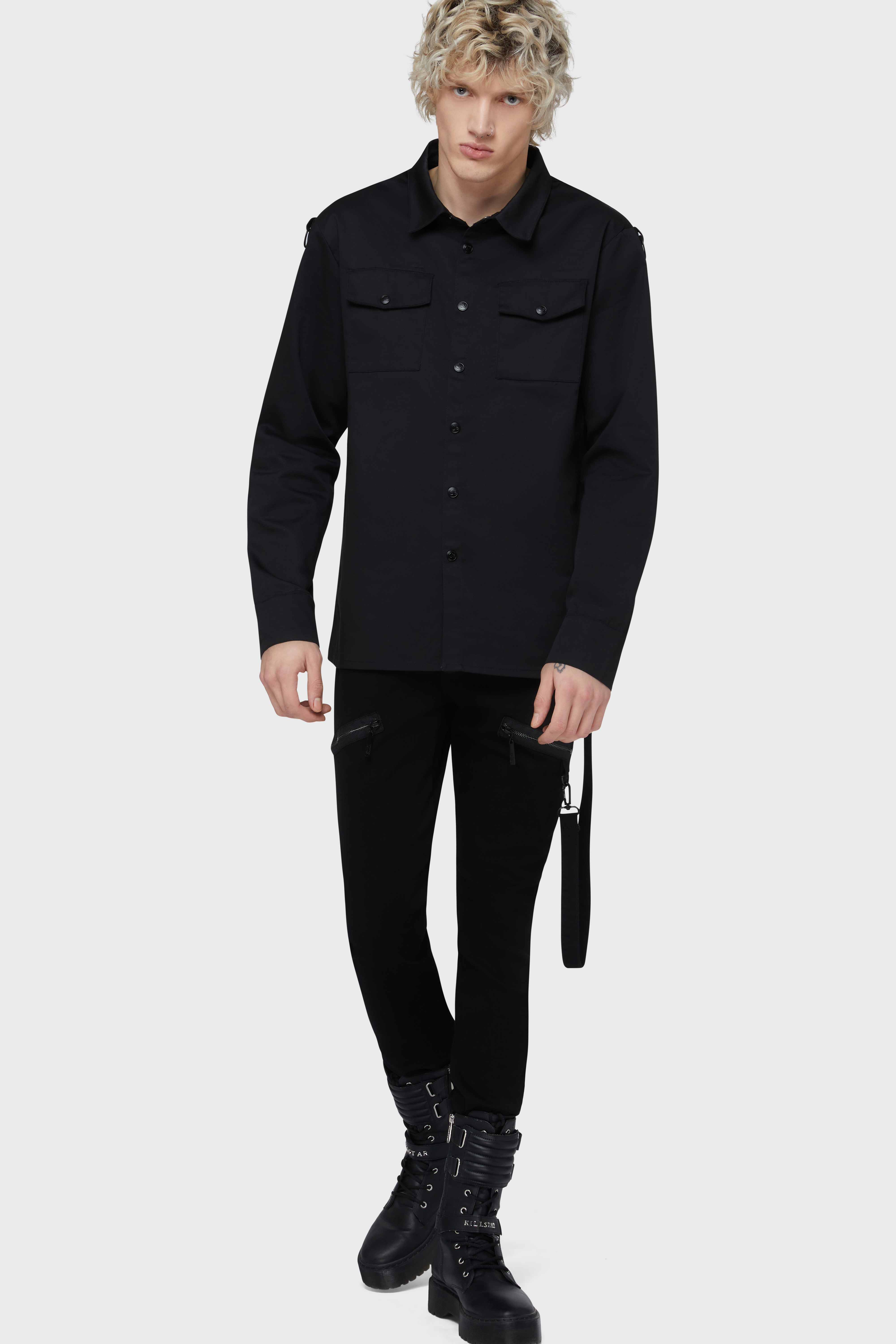 Killstar Kihilist Jeans Ebon Bone