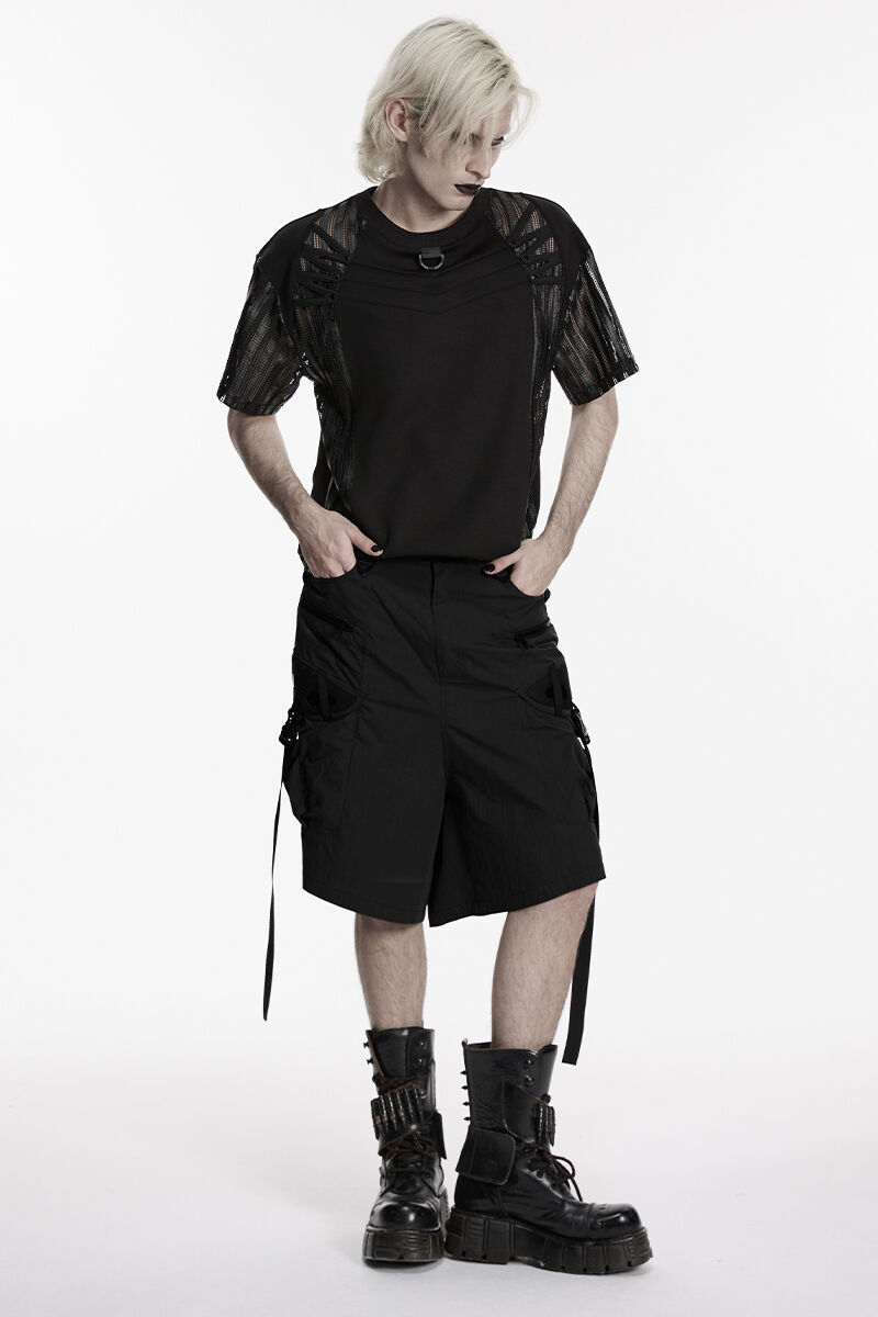 Punk Rave Shorts Blackout Recon