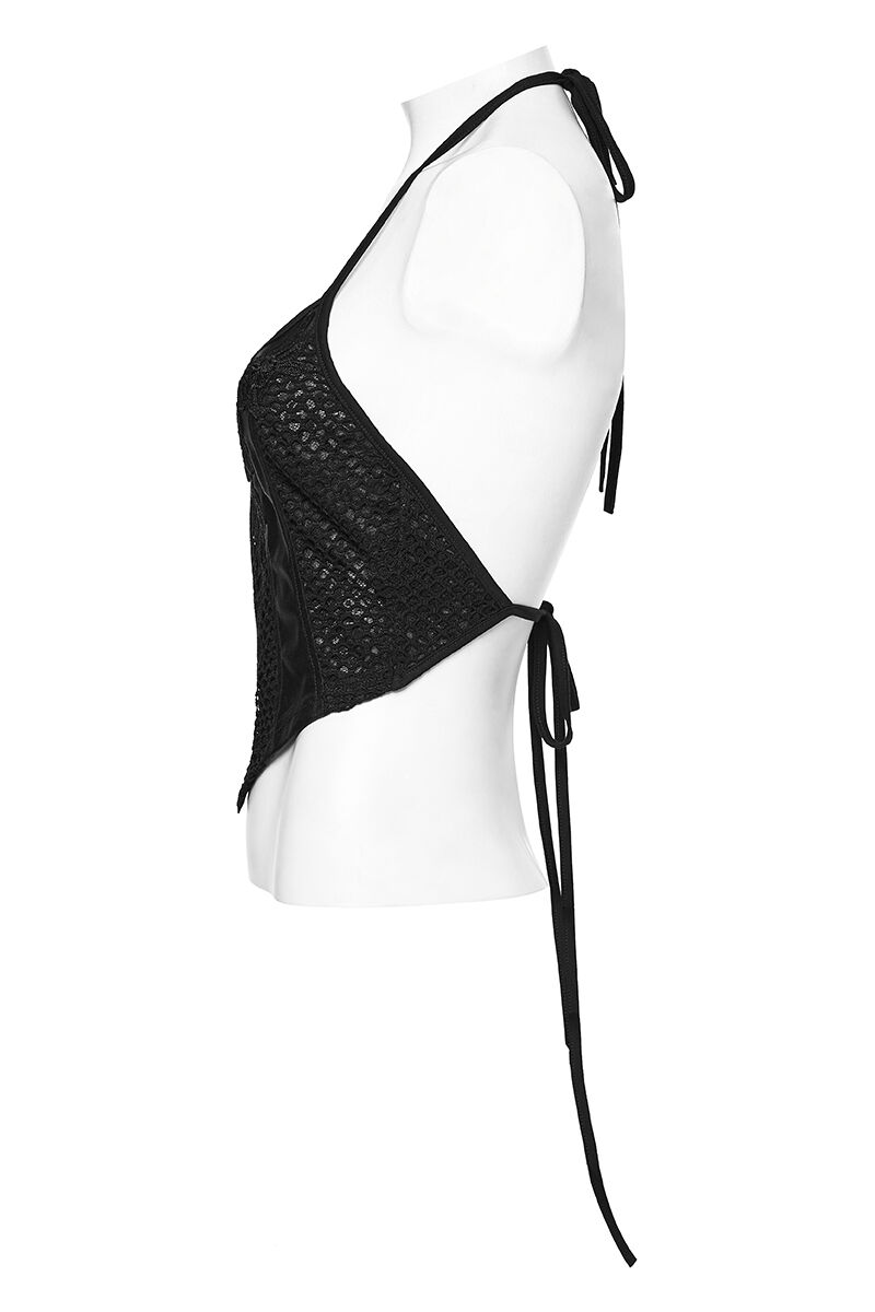 Punk Rave Top Veloria Lace