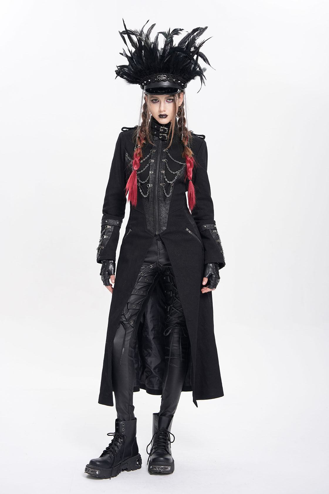 Devil Fashion Mantel Chained Widow