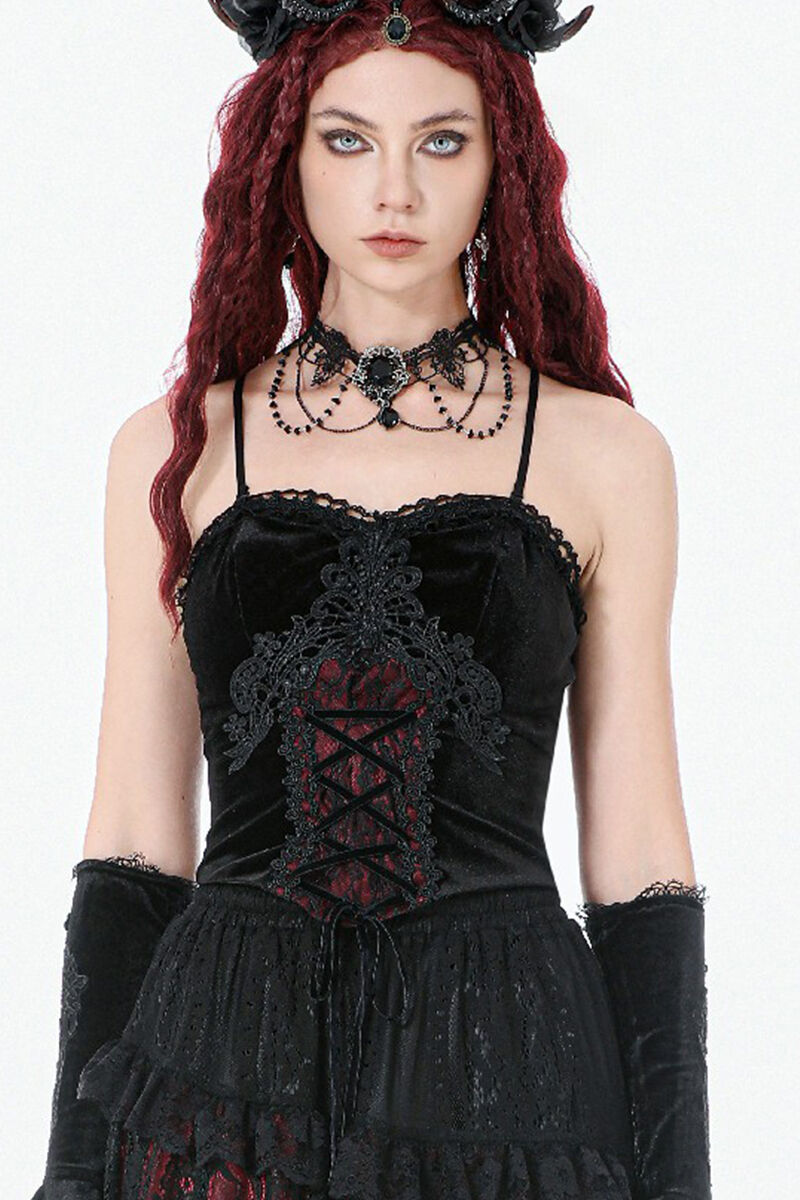 Dark In Love Top Crimson Reliquary