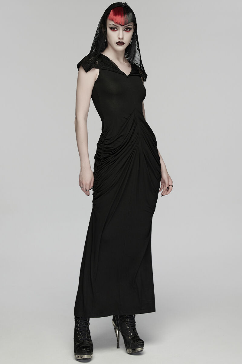 Punk Rave Kleid Ebon Seraph
