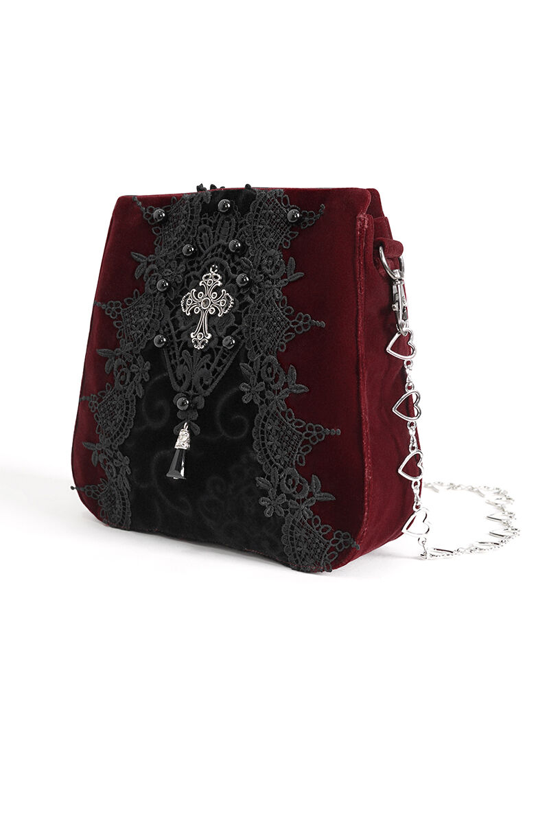 Devil Fashion Tasche Morgaine Red