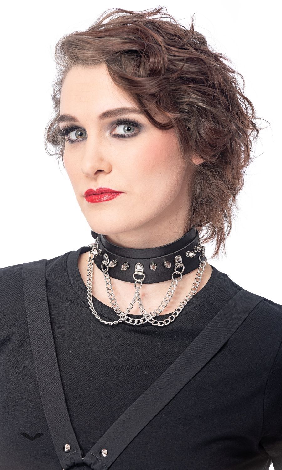Queen of Darkness Halsband Killer Chains