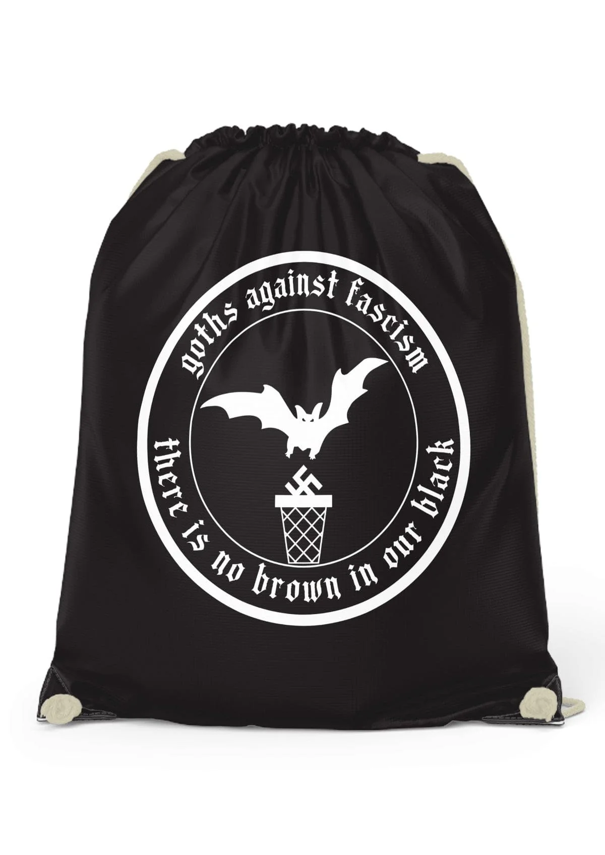 Easure Turnbeutel Goth Against Fascism
