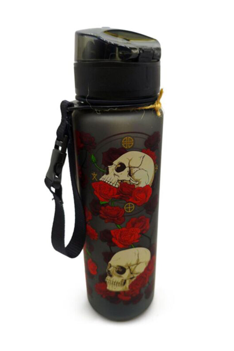 Puckator Trinkflasche Skulls & Roses