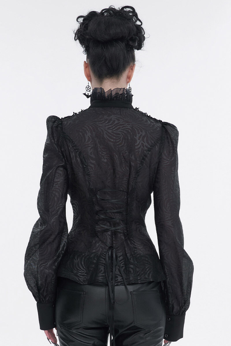 Devil Fashion Bluse Genevieve