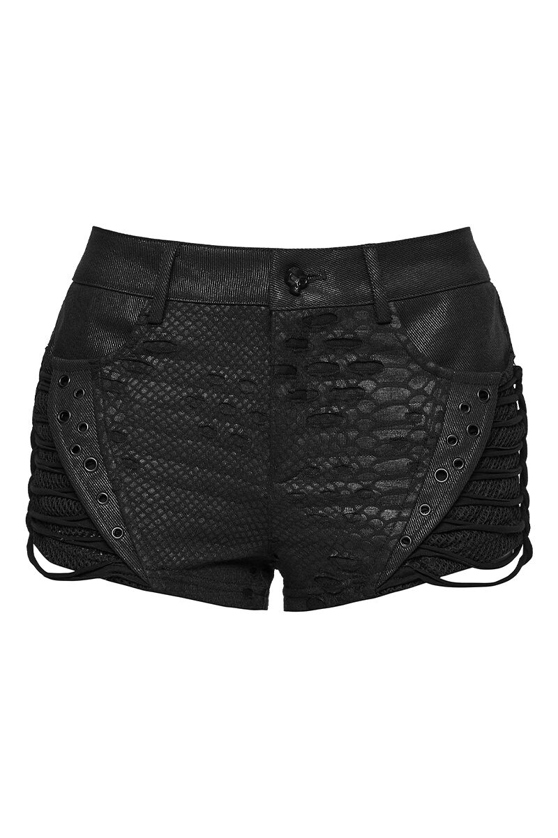 Punk Rave Shorts Shadow Cage