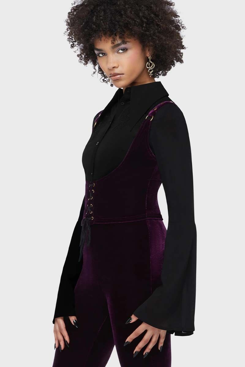 Killstar Weste Night Petal