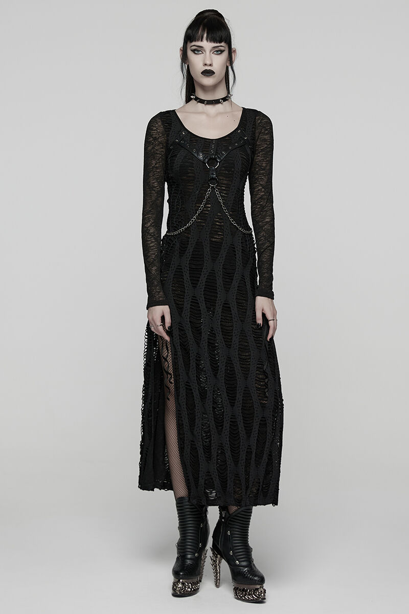 Punk Rave Kleid Bewitched Raven
