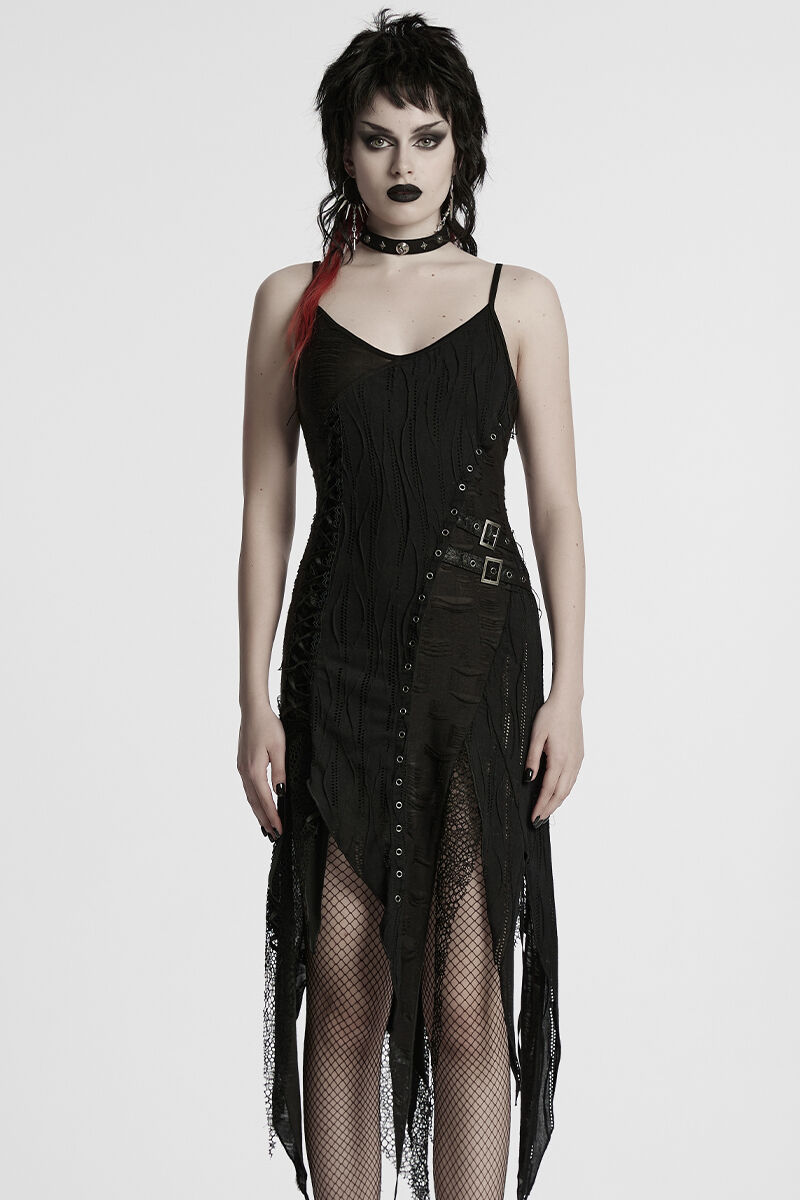 Punk Rave Kleid Deathlace