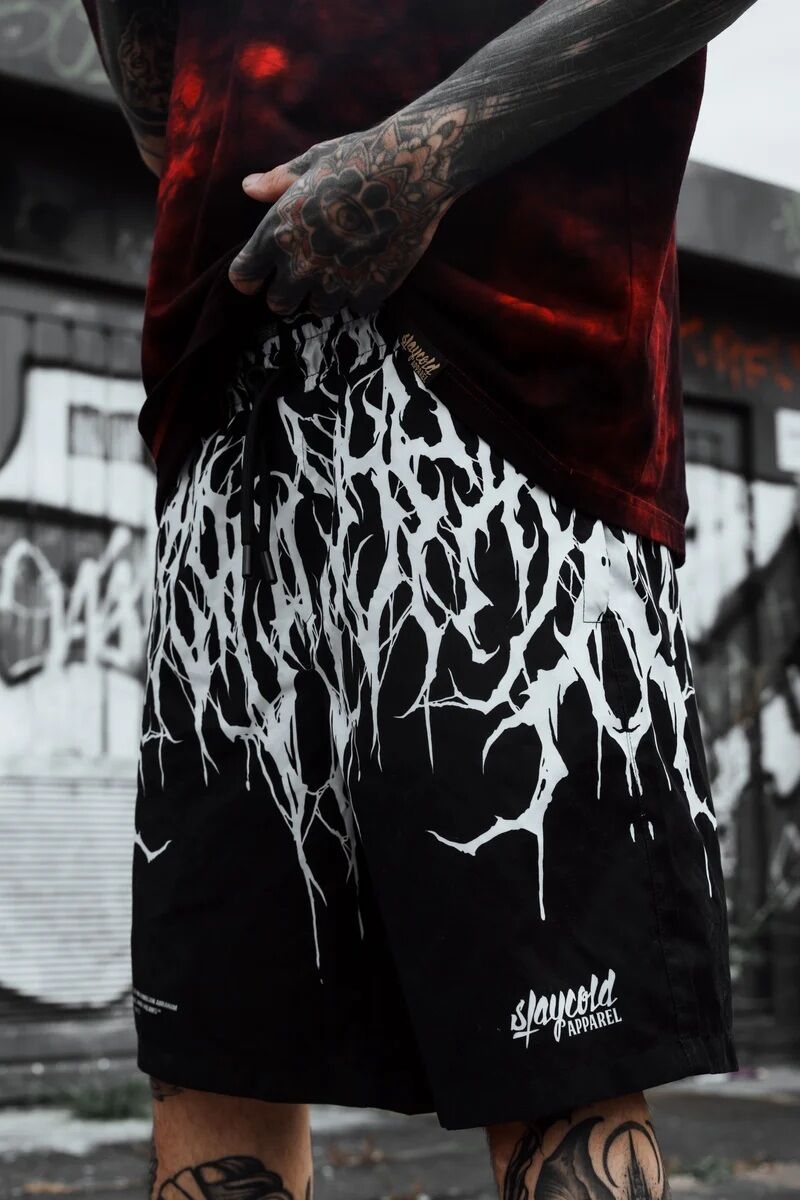 Stay Cold Apparel Shorts Reign Of Blood White