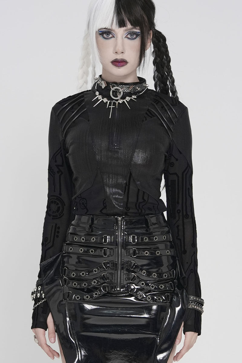 Devil Fashion Longsleeve Cyber Circuit
