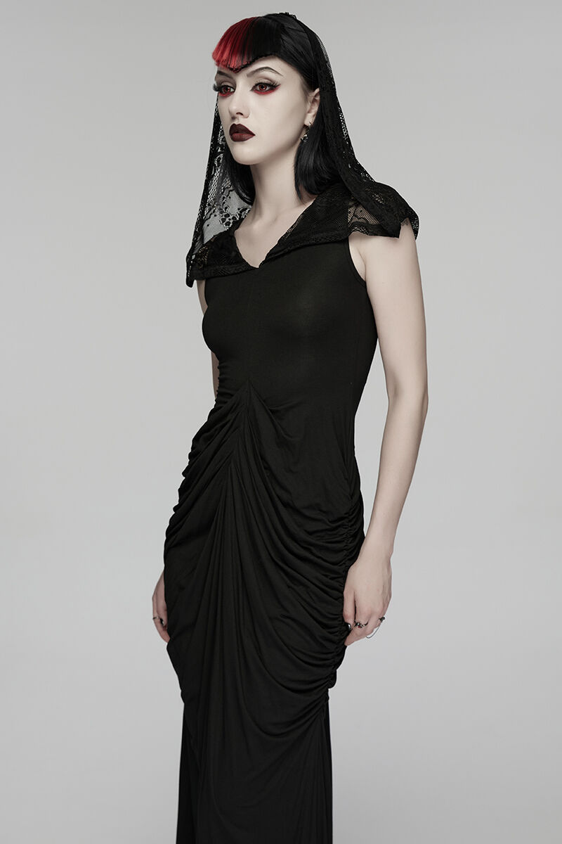 Punk Rave Kleid Ebon Seraph