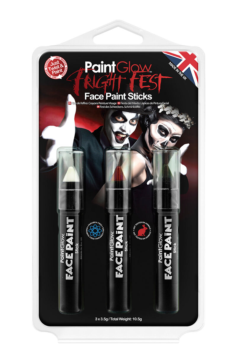 Fright Fest Make-Up Stifte Set