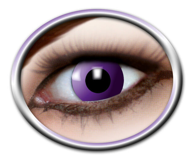 Kontaktlinsen Purple Gothic 3 Monate