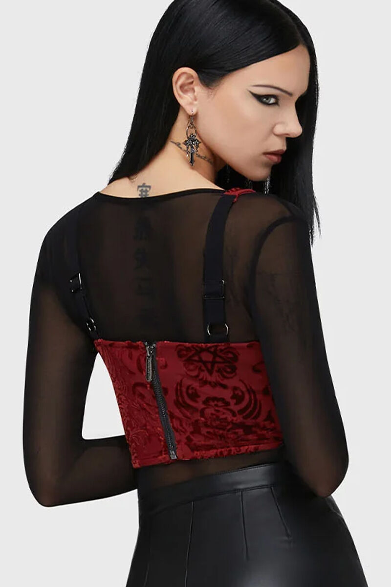 Killstar Korsage Crimson Bloodlust