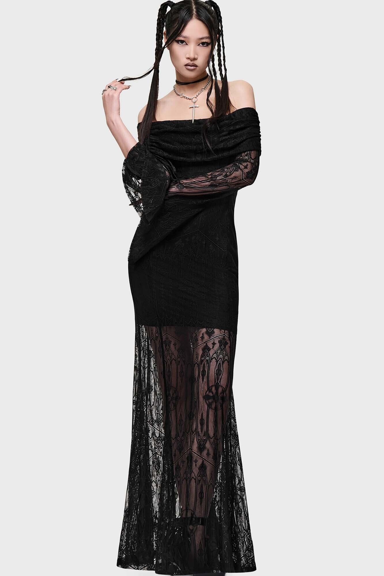 Killstar Kleid Cathedra Maxi