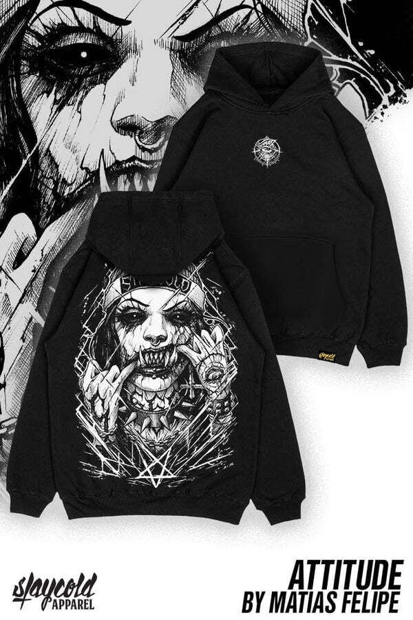 Stay Cold Apparel Hoodie Attitude