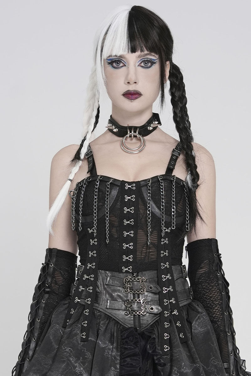 Devil Fashion Top Chainweave