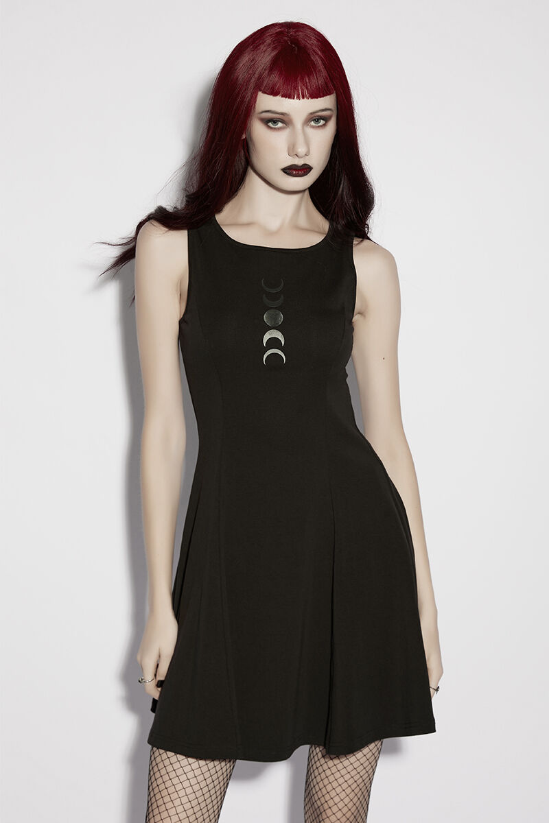 Punk Rave Kleid Celestia Moonphase